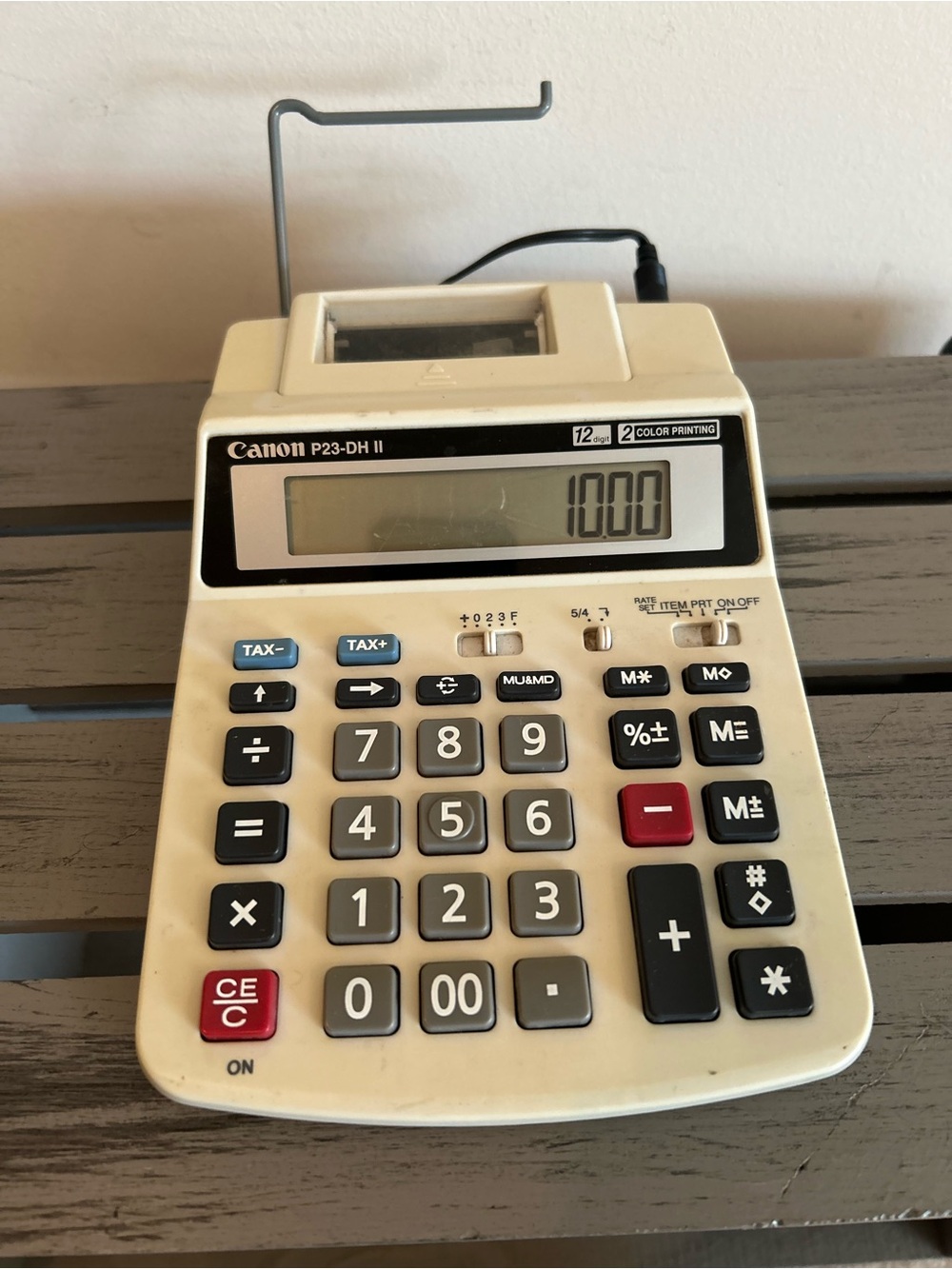 Canon P23-DH II Desktop Printing Calculator